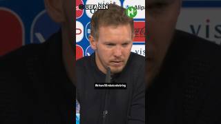 Nagelsmann FUMES at handball rules after Germany’s Euro 2024 elimination 😤 [upl. by Ahtibbat287]