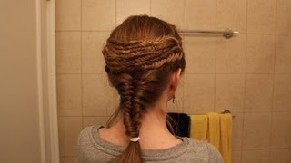 Ancient Greek Braid Inspired by the Parthenons Caryatids [upl. by Peednam]