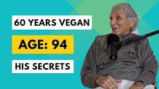 94 YEAR OLD LONG TERM RAW VEGAN SHARES HIS SECRETS TO THRIVING [upl. by Ahsima968]