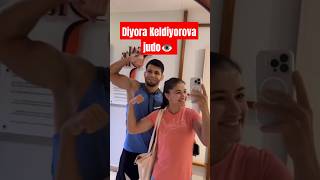 Diyora Keldiyorova ukamizga omad viralshorts judo rek reels diyorakeldiyorova trending trends [upl. by Acinnod]