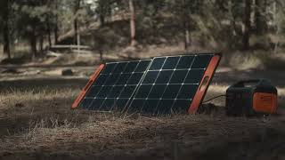 How to Use Jackery SolarSaga 100W Solar Panel [upl. by Florentia]