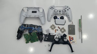 PS5 DualSense Controller disassembly and assembly instructions [upl. by Zined331]