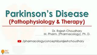 Parkinsons Disease Pathophysiology  Antiparkison Drugs Pharmacology [upl. by Noyad]