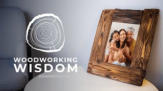 How to Make a Picture Frame  Woodworking Wisdom [upl. by Eniala]