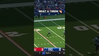 Anthony Richardson 60 Yard throw for Touchdown fantasyfootball nfl [upl. by Airtemak909]