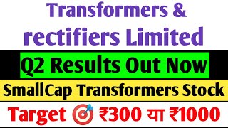 Transformers and rectifiers Q2 Results 2025  tril Results Today tril share latest news tril share [upl. by Ahsinyt]