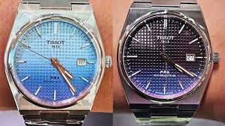 Tissot PRX Gradient Blue vs Black tissotprx [upl. by Bab902]