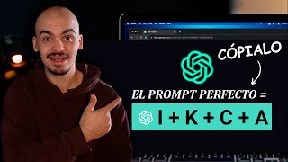 Crea ASÍ tus Prompts de forma Profesional [upl. by Irrem]