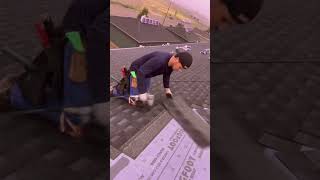 Roofing ASMR day 11🏘️ roofing roofingconstructionroofingcontractor roofingasmr asmr fyp seek [upl. by Llehsad]