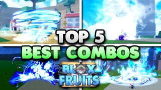 I Found The TOP 5 BEST Combos For PVPBounty Hunting Blox Fruits [upl. by Truitt]