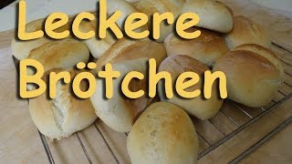 leckere Brötchen einfaches Rezept [upl. by Iliak]