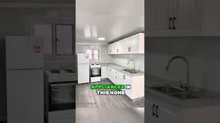 Foldable Tiny Home with Well Equipped Bathroom amp Kitchen Portab [upl. by Charry]