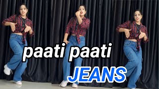 Paati Paati Jeans Pranjal Dahiya  Jaivir  Masoom Haryanvi Song Dance video Kiran Sharma [upl. by Ylrebmi728]