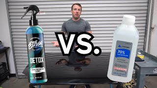 Detox Ceramic Coating Prep Vs Isopropyl Alcohol IPA Wipedown [upl. by Alamaj]