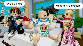 CEO ADOPTION 👶🏻 Roblox Brookhaven 🏡 RP  Funny Moments [upl. by Asnarepse]