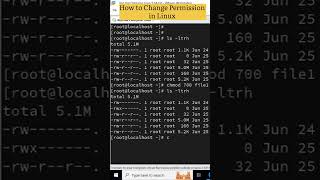 Change File Permission  Chmod Command In Linux  SN Linux [upl. by Leod]