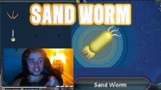 ascending to become a SAND WORM in spore [upl. by Julie]