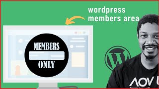 How To Create a MemberOnly Area in WordPress [upl. by Pancho]