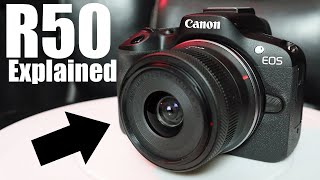 Deep Drive into Canon R50 Full tutorial Explained in under 10 minutes is it worth it 2024 [upl. by Leiuqese]