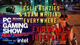 LESLIE BENZIES amp ADAM WHITING EXCLUSIVE INTERVIEW ABOUT THE EVERYWHERE GAME  NEW GAMEPLAY FOOTAGE [upl. by Orimisac]