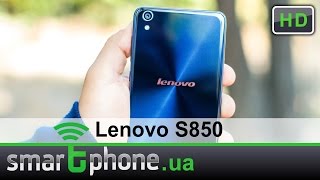 Lenovo S850  Обзор Смартфон из стекла [upl. by Shewchuk]