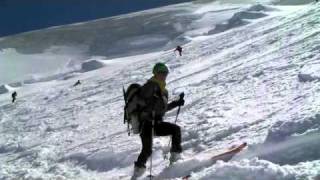 scialpinismo Piz Palù e Piz DArgiant gruppo Bernina [upl. by Neeluj]