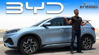 BYD Yuan Plus  Best Value  بي واي دي يوان  افضل قيمة مقابل سغر في العربيات الكهرباءcarsbymaged [upl. by Armilda]