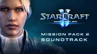 StarCraft II Nova Covert Ops Mission Pack 2 Soundtrack – Cue 8 2016 [upl. by Ylrehs]