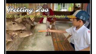 Petting Zoo G2G Animal Garden Maeps Serdang [upl. by Tychonn]