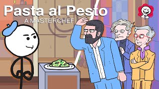 PASTA AL PESTO a MasterChef [upl. by Spillar]