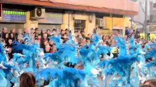 Ballet oficial de la federación de peñasCarnaval de Águilas 2012HD [upl. by Sadonia]