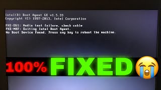 intel r boot agent cl v8110  intel r boot agent cl v8110 कैसे करें  how to fix intel r [upl. by Heman341]