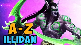 Illidan A  Z  Heroes of the Storm HotS Gameplay [upl. by Odnalra]