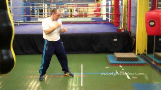 How to Box  Boxing Footwork  Moving In and Out [upl. by Eat768]