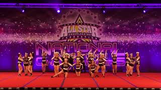 EAST COAST ALLSTARS SWIFTS CHEERLEADING AASCF NATIONALS 2022 OPEN 2 NT CO ED 🖤🤍❤️ WE HIT ZERO 🪶🧡🔥 [upl. by Mag]