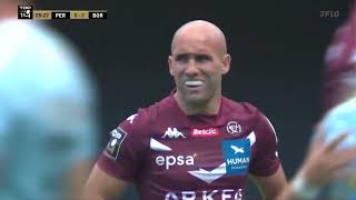 USA Perpignan vs Union Bordeaux Begles  202324 France Top 14  Full match Rugby [upl. by Aerehs]