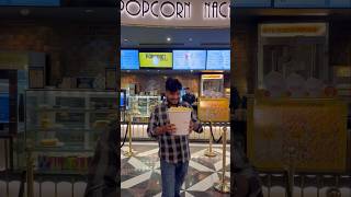 Many times refill unlimited popcorn🍿😂😰 adityasinghvlogs shorts [upl. by Rolyak127]