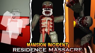 Residence Massacre Mansion Incident  Full Walkthrough  Roblox [upl. by Reivilo]