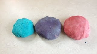 How to make Homemade Playdough EASY Recipe Crafts for Kids Natural Ingredients Edible [upl. by Hertha808]