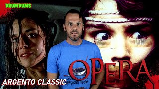 OPERA Review 1987 Dario Argento Classic GialloItalian Horror [upl. by Nolava]