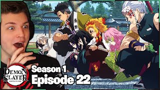 MEETING THE HASHIRAS  Demon Slayer Episode 22 REACTION Master of the Mansion [upl. by Ernaline127]