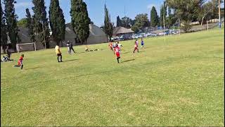 Edenvale u7 holding their own against Highlands Park [upl. by Akenahs]