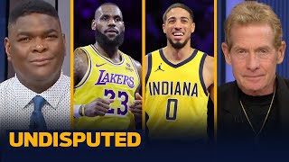 Lakers advance to InSeason Tournament Finals will face Pacers in championship  NBA  UNDISPUTED [upl. by Zendah]