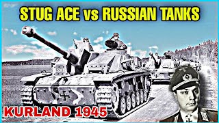 StuG vs IS2 T34s  Tank Battle At The Courland Pocket WW2 [upl. by Yelsha]