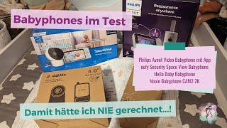 Babyphones im Test  Black Week Angebote Babyphone  Philips Avent  eufy  Hello Baby  Nooie [upl. by Alfie615]