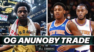 Reacting to the OG Anunoby Trade  The Bill Simmons Podcast [upl. by Aninat]