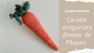 Carotte amigurumi pour notre lapin Étoile [upl. by Nathanson162]