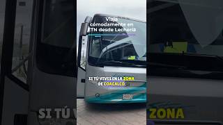 Viaja en ETN desde el tren suburbano Lechería buses autobús shorts autobús autobuses [upl. by Amo985]