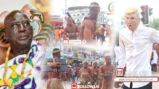 A Must watch REENACTMENT Of Slave Trade😢 In Cape Coast During Oguaa Festival Orange Friday Street [upl. by Acinat]