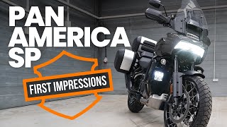 Harley Davidson Pan America SP First Impressions The BEST alternative ADV [upl. by Inaleon]